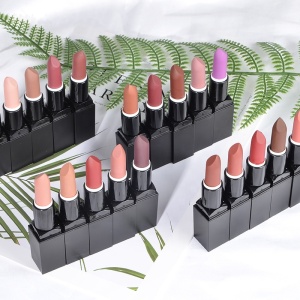 Waterproof Nude Matte Lip Lipstick Cosmetics Lipstick No Logo