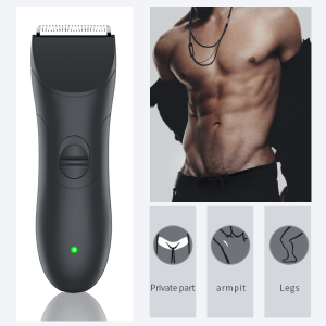 Waterproof Rechargeable Hairscape Clipper Electric USB Cordless Professional Body Groin Hair Trimmer shaving machine for men