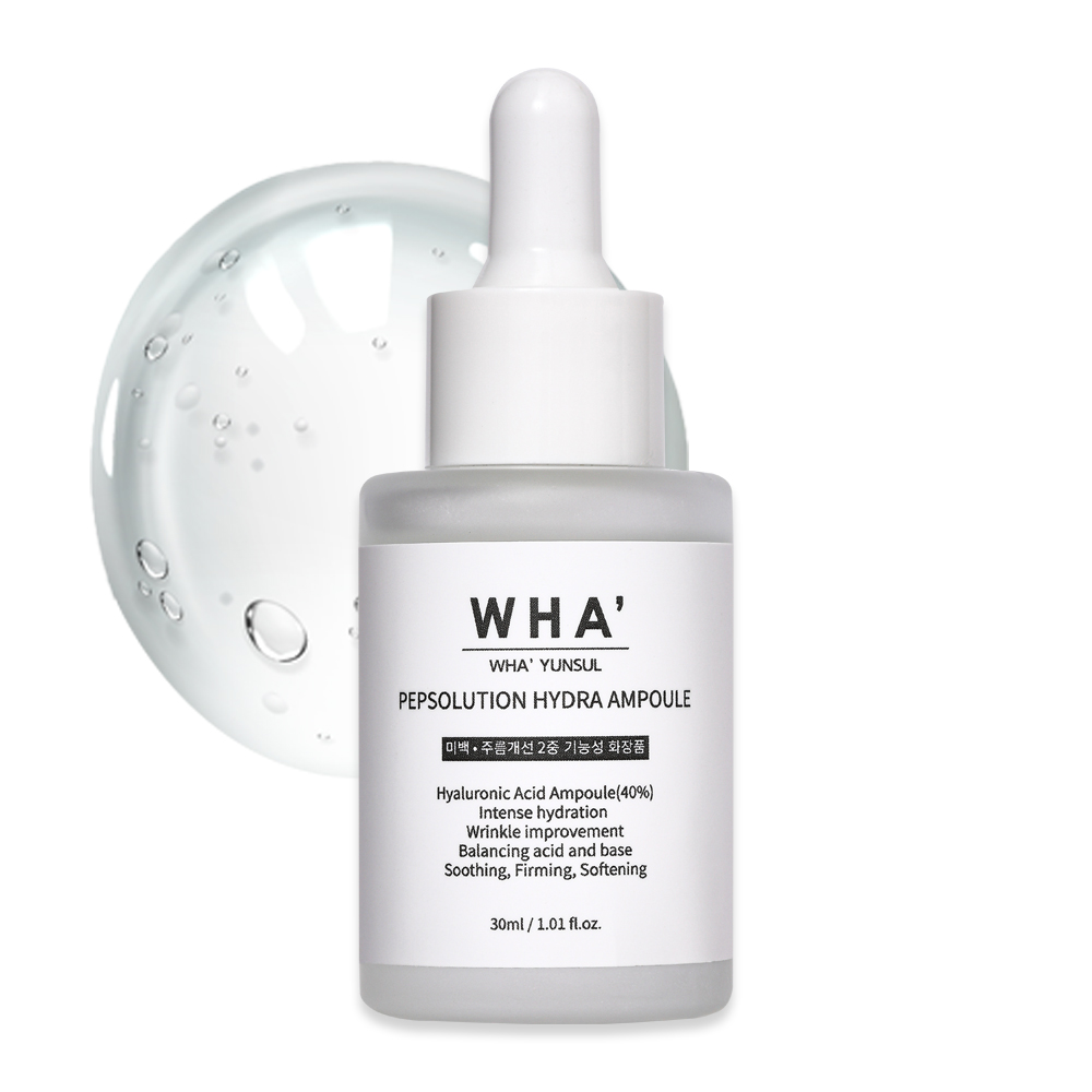 WHAYUNSUL PEPSOLUTION  HYDRA AMPOULE(30ml) Whitening ampoule, functional ampoule, whitening ampoule,