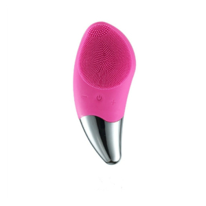 Wireless charging silicone face cleanser facial cleansing brush electric facial massager