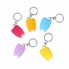 15M tooth keychain dental floss mint waxed.