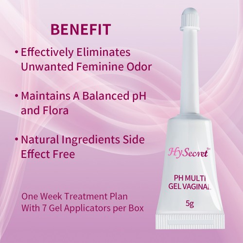 HySecret Feminine Vaginal Gel for BV Intimate Health Hygiene Care Products for Women
