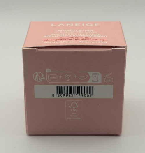LANEIGE Bouncy & Firm Eye Sleeping Mask 20g