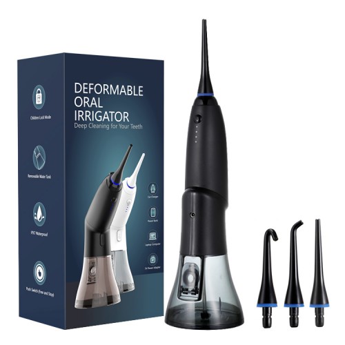 Portable Cordless Water Flosser With 260ML water tank USB Rechargeable dental flosser