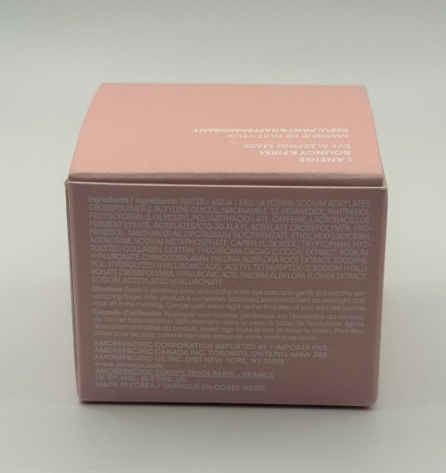 LANEIGE Bouncy & Firm Eye Sleeping Mask 20g