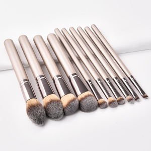 10pcs Makeup Brush Set Premium Cosmetics Tool