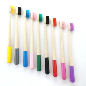 10PCS/PACK Premium Best ECO Reusable Organic Bamboo Toothbrush