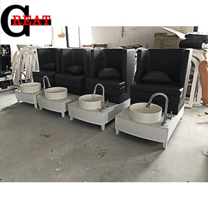 2019 Luxury Beauty SPA Pedicure Chair / Nail Bench / Foot Station / Electric Massage Equipment For Wholesale