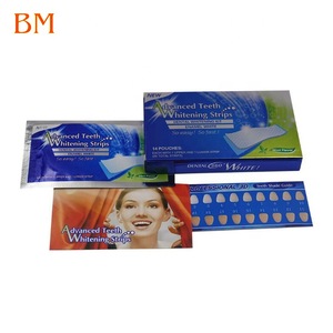 2019 New Formula 100% 3D Natural Advanced Non peroxide Tooth Charcoal Teeth Whitening Strips