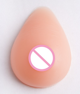 500g Realistic Medical Artificial False Breast Silicon Breast Form With Strap For Men Cross Dresser Suit