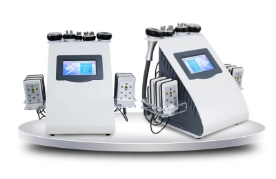 6 in 1 Cavitation Vacuum Slimming Machine Radio Frequency Skin Tightening Cavitation Weight Loss Machine