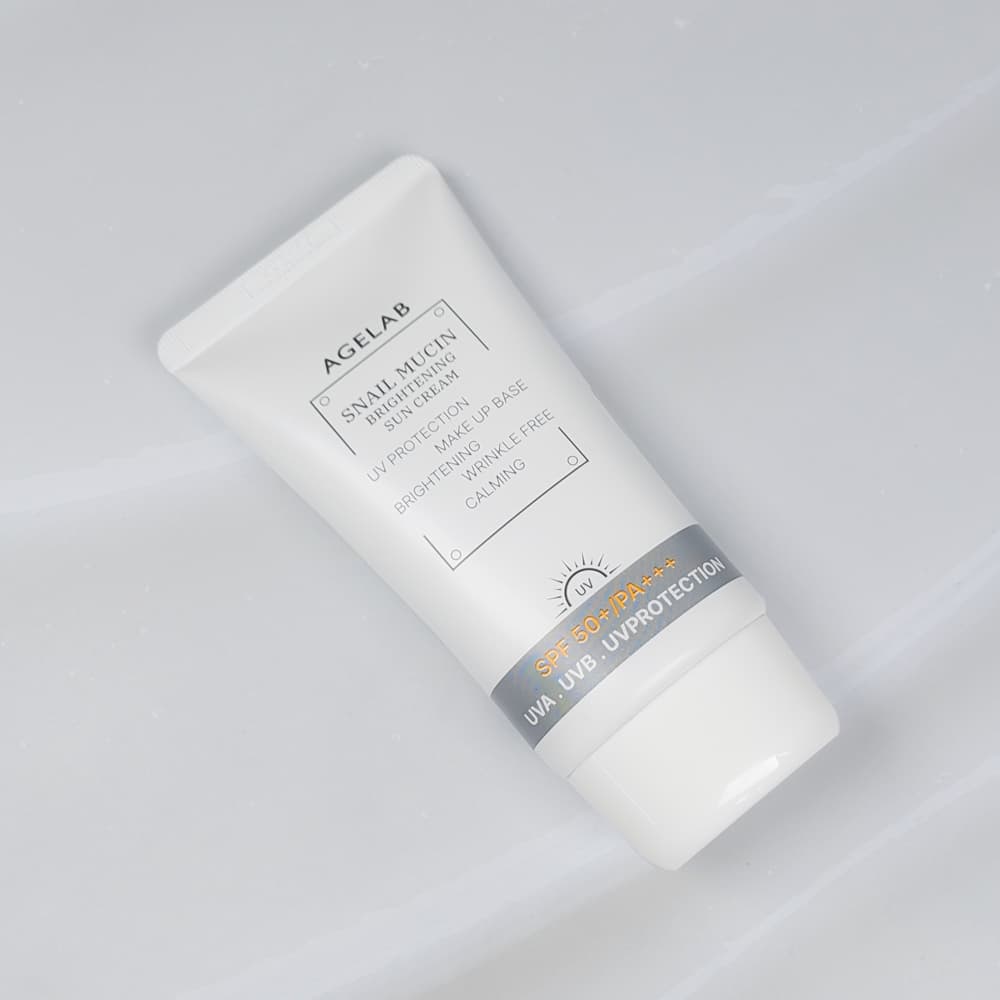 [AGELAB] SNAIL MUCIN BRIGHTENING SUN CREAM SPF50+/PA+++ 70ml