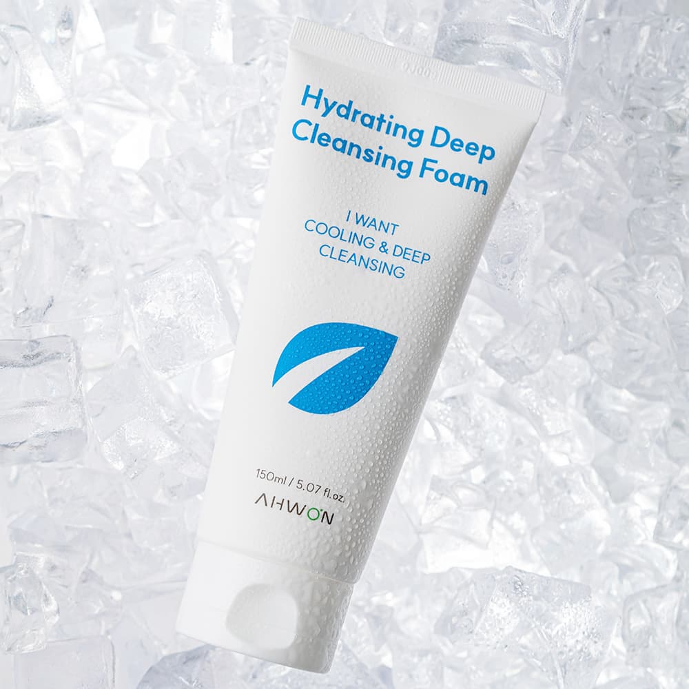 [Ahwon] Hydrating Deep Cleansing Foam_Cooling cleanser