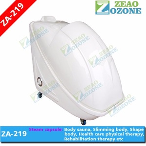 Aroma sauna steam capsule, ozone therapy spa capsule herbal steamer for wellness