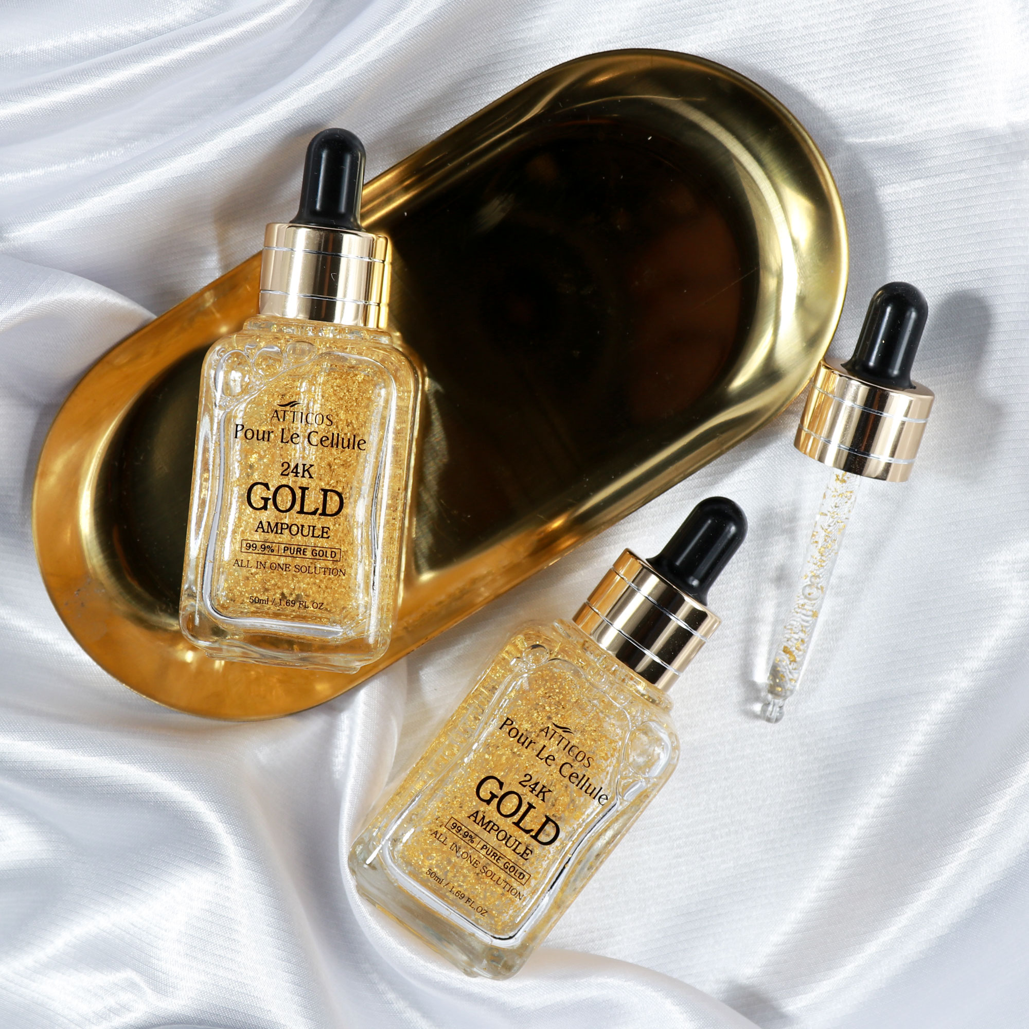 ATTICOS Pour Le Cellule 24K Gold Ample 50ml