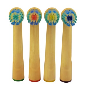 bamboo Electric Toothbrush Heads - biodegradable sustainable non-plastic filaments brush