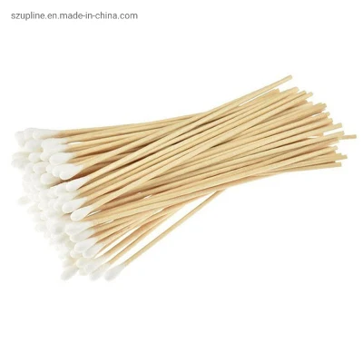 Biodegradable Cotton Swab by Bamboo/Paper Handle with Cotton and Bamboo Charcoal