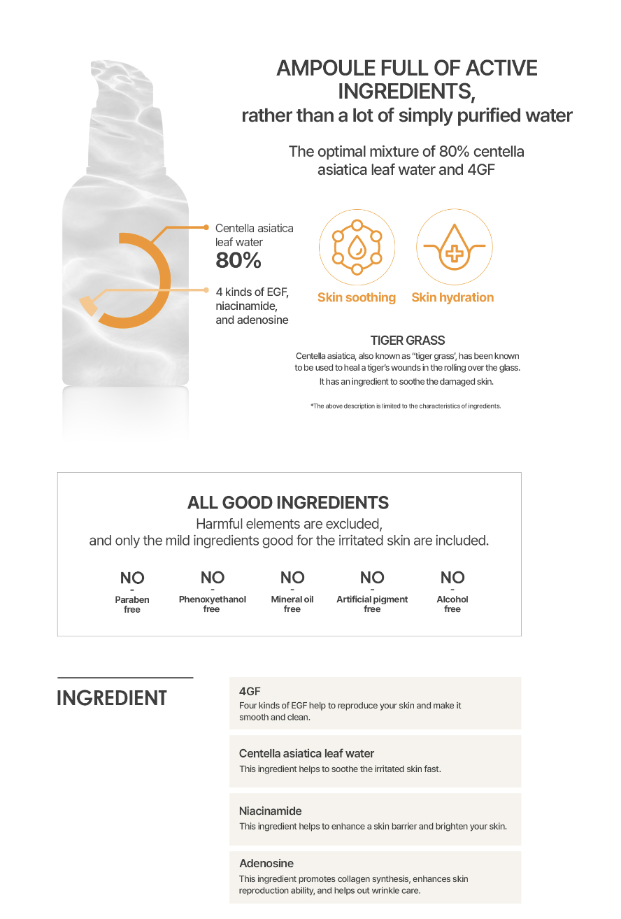 [BOOM DE AH DAH] PREMIUM 4GF AMPOULE, skin care