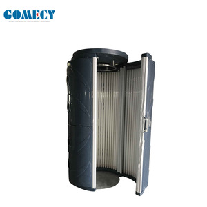 China Whole Body Tanning Machine Tanning Beds Factory Prices Standing Solarium  vertical sunbed for skin tanning sun booth