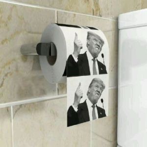 Colored Donald Trump Print 250Sheets /Roll Toilet Paper