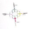 Cuticle Scissors Cutting Pliers Makeup Eyebrow Curved Head Stainless Steel Dead Skin Removal Product Manicure Tools