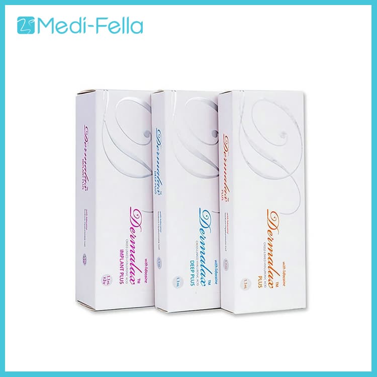 DERMALAX dermal filler, HA filler, Implant, Deep, Plus 