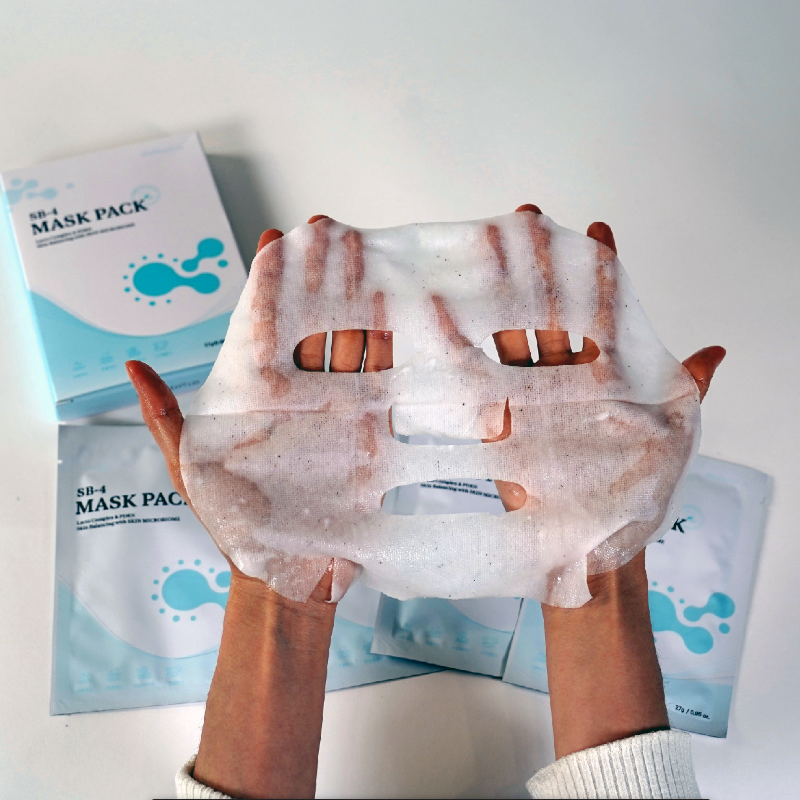 Dr. Shebah skin microbiome Mask Pack, skin in mask pack, skin care, cosmetics