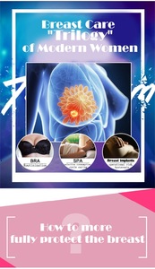 Effective Electric Vibrating Breast Growth Bra/healthy breast health breast massager