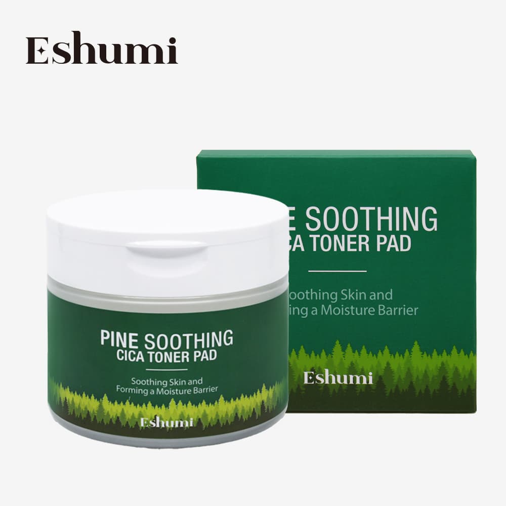 Eshumi Pine Soothing Cica Toner Pad