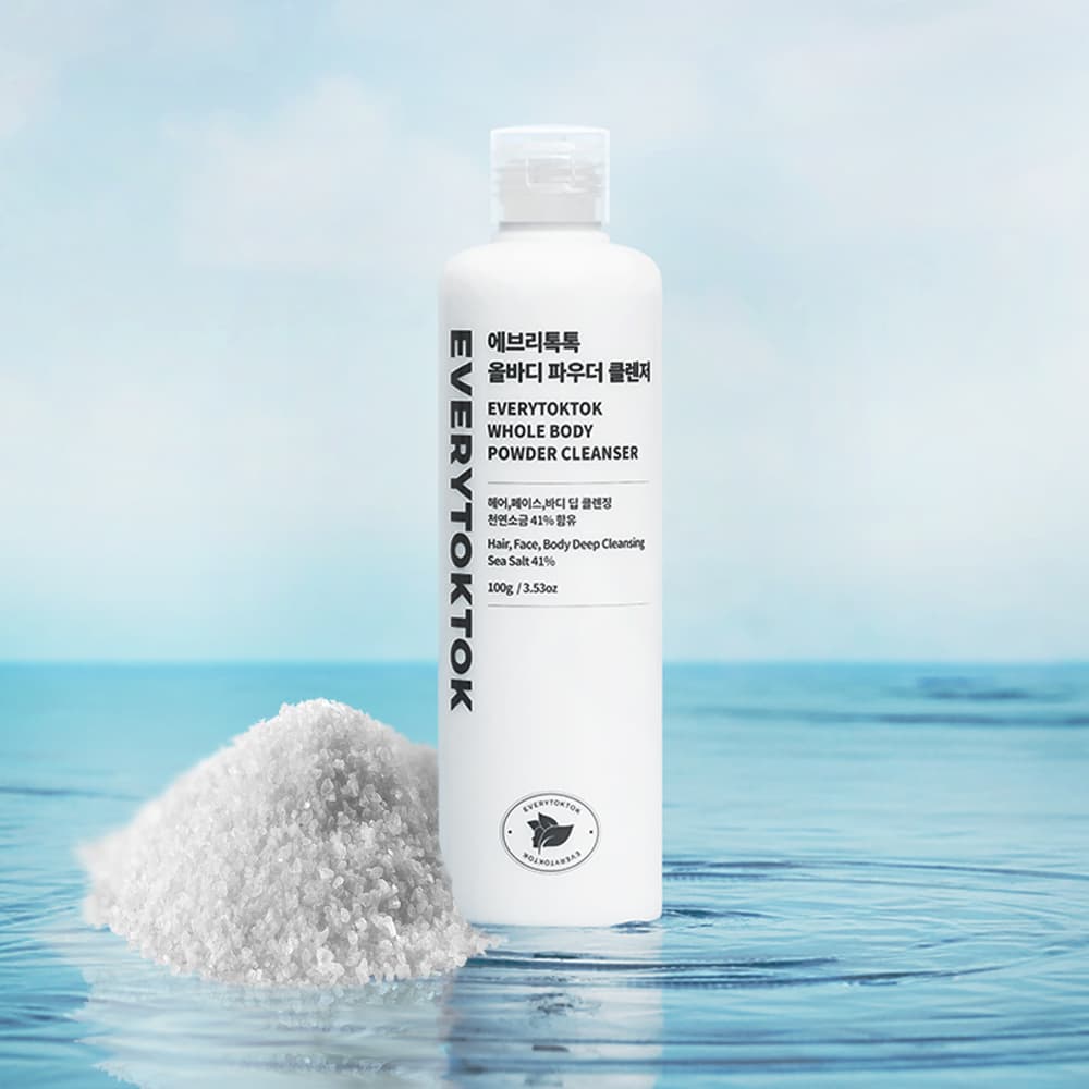 EVERYTOKTOK Whole Body Powder Cleanser (All-in-one Cleanser)