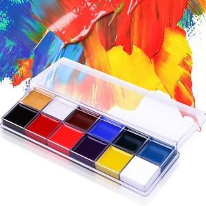 face painting kit 12 colors set flag body paint supplies wholesale your brand cosmetics beauty makeup artist academy source