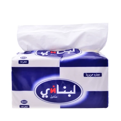 Factory Wholesale Facial Tissue Paper 600 Sheets Tissues OEM Custom Logo Tissue Paper for Home