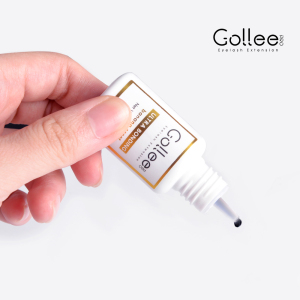 Gollee 1 Second Low Humidity Korean Holder Black Adhesive Professional Fast Private Label Eyelash Extension Glue