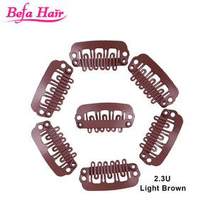 Hair Extension Tool Snap Clip Silicon Clip Stainless Clip