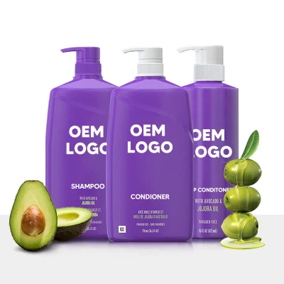Hair Treatment 500ml Deeply Clean Anti-Itching Anti-Dandruff Natural Herbal Keratin Shampoo Set
