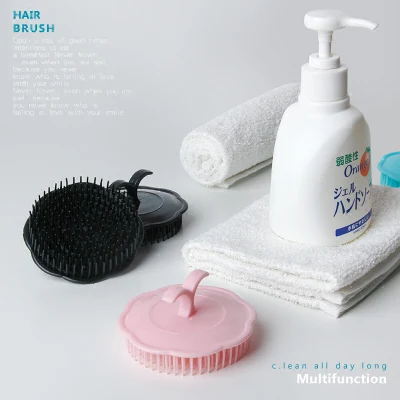 Head Massage Brush Soft Shampoo Comb Bathroom Plastic Sanitary Comb