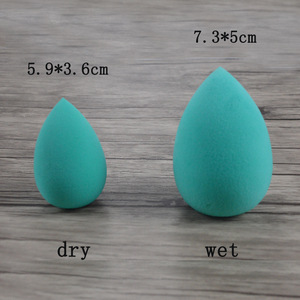 high quality private label new beauty egg shape eco friendly latex free foundation makeup blender sponge