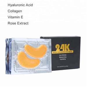 Hyaluronic Acid Crystal Gel Eye Patch 24k Gold Collagen Eye Mask