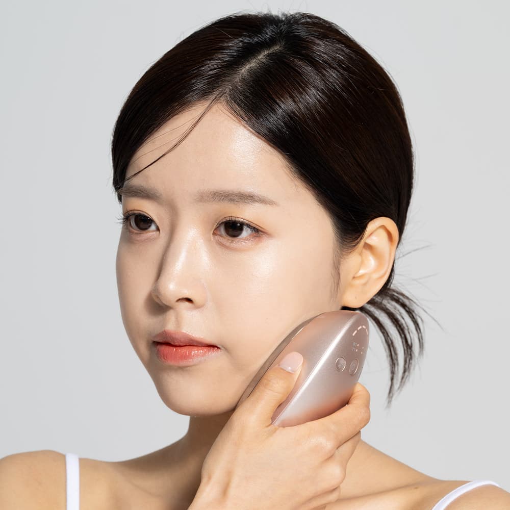 Inure vividous skin care  galvanic ems rf ultrasonic wave beauty device