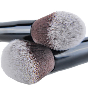 Makeup Brushes, Flat Foundation Blush Eyeliner Eyeshadow Brushes with Holder+Makeup Sponge & Brush Cleaner, Professional Makeup