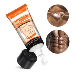 Mens Abdominal Muscle Cream Private Label Anti Cellulite Slimming Cream Body Firming Strengthen Belly Muscle