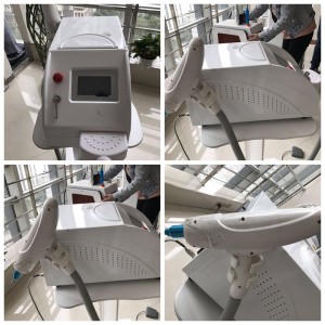 Mini  1064 nm 532nm q switch nd yag laser tattoo removal machine factory price