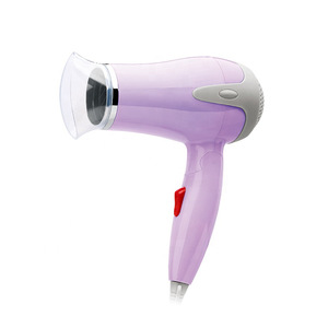 Mini foldable hair dryers for household and travel use with small concentrator