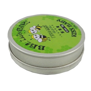 new design fashional cheap tin box lip balm