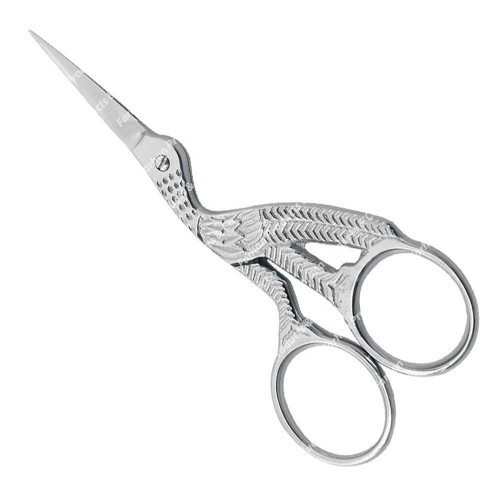 New High Quality Stainless Steel Fancy Stork Embroidery Scissors By Farhan Products & Co