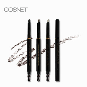 New Products private label waterproof permanent makeup 3 in 1 eyebrow pencil