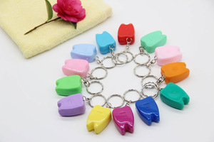 oem logo best gift cheap price 15m Keychain Dental Flossers