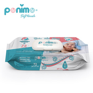 Ponimo High Quality Baby Wet Wipes 72s Turkey