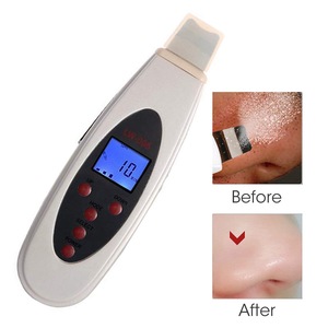Portable Facial Skin Cleaner Anion Face Skin Peeling Massage Facial Cleaner Scrubber
