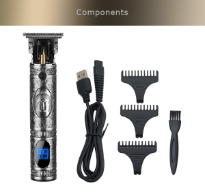 Professional Zero Gapped Men Mini All In One Split End Skinsafe Electric Manscaping Beard Cutting Clippers Cordless Hair Trimmer